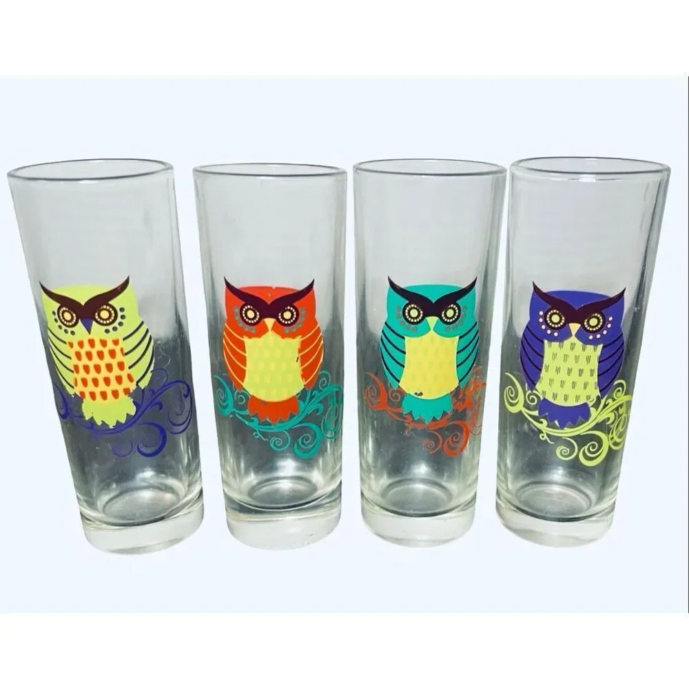 Wanderlust Owl Shot Glasses